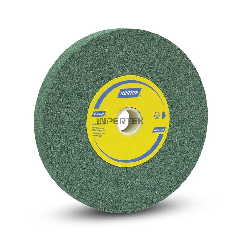 Batu Gerinda NORTON 8 Inch Poles 205 X 19 Hijau Asah Grinding Wheel 8"