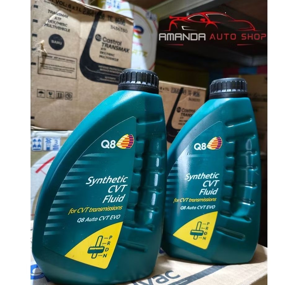 Q8 CVT Fluid 1Liter ORI Oli transmisi matic cvt/Q8 Auto cvt evo