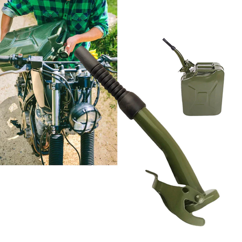 Corong Jerigen Jerry Can Spout Besi Fleksibel 31cm Untuk Jerigen 5L 10L 20L