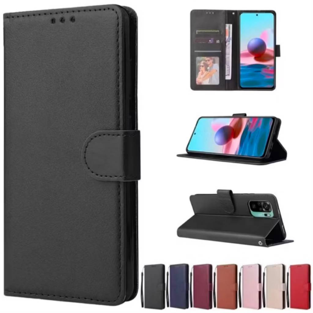 FLIP DOMPET COVER CASE INFINIX HOT SMART 7 8 9 10