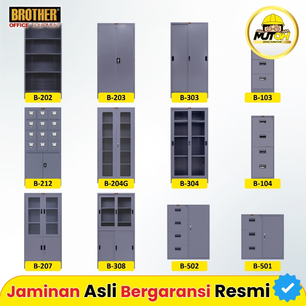LEMARI BESI ARSIP BROTHER | LEMARI ARSIP BROTHER SERIES TKDN