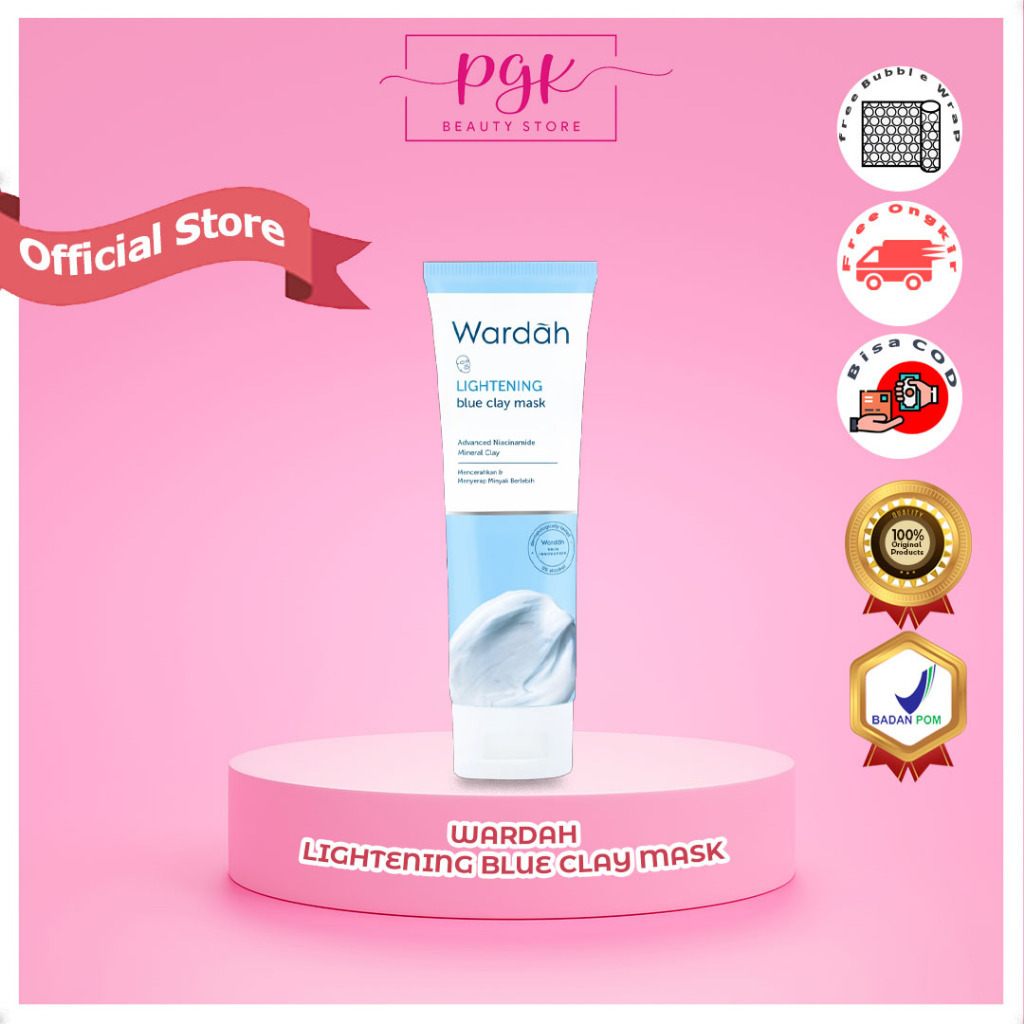 WARDAH-LIGHTENING BLUE CLAY MASK