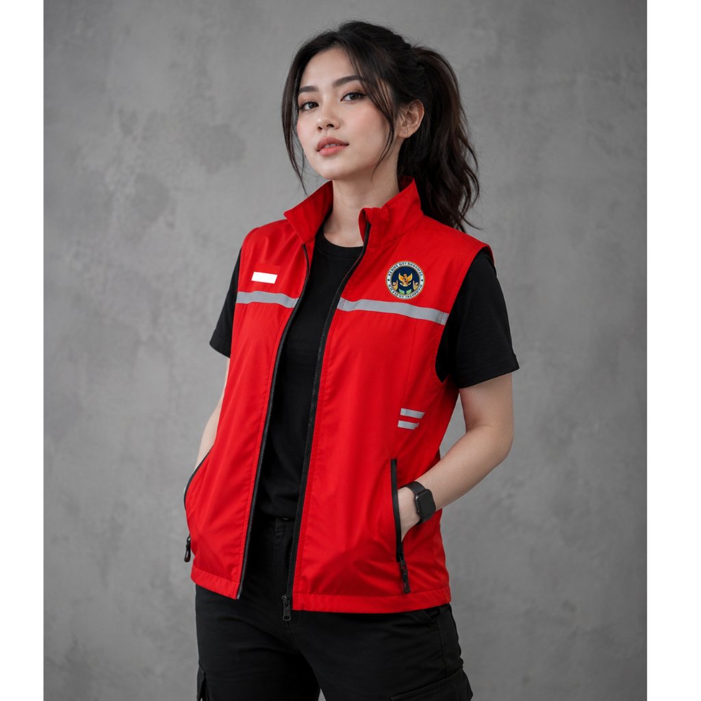 Rompi Scotlight Baru SPPG  Rompi Dinas SPPG BGN, Rompi Outdoor Vest Scotlight