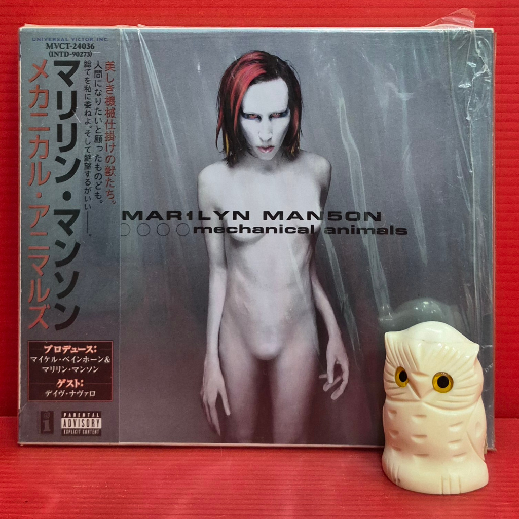 CD Marilyn Manson - Mechanical Animals Japan OBI