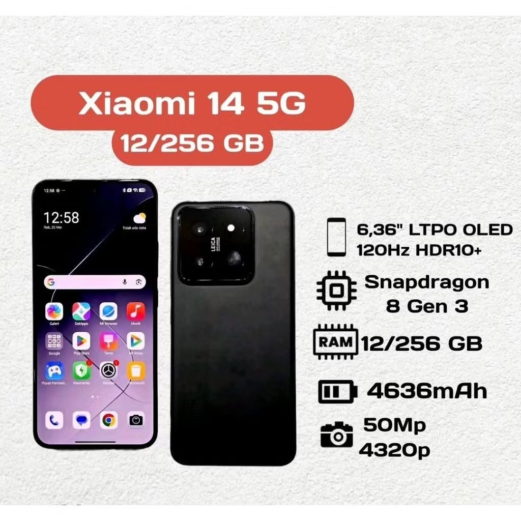 Xiaomi 14 5G 12/256 GB Second