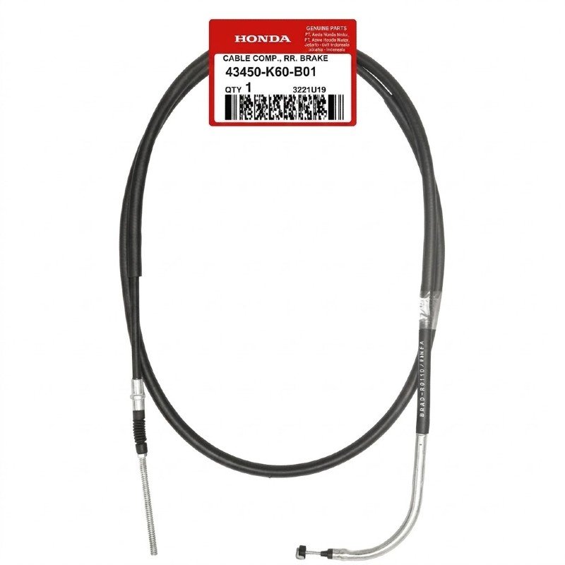 Kabel Rem Belakang Vario 125 LED Injeksion (43450-K60-B01) AHM