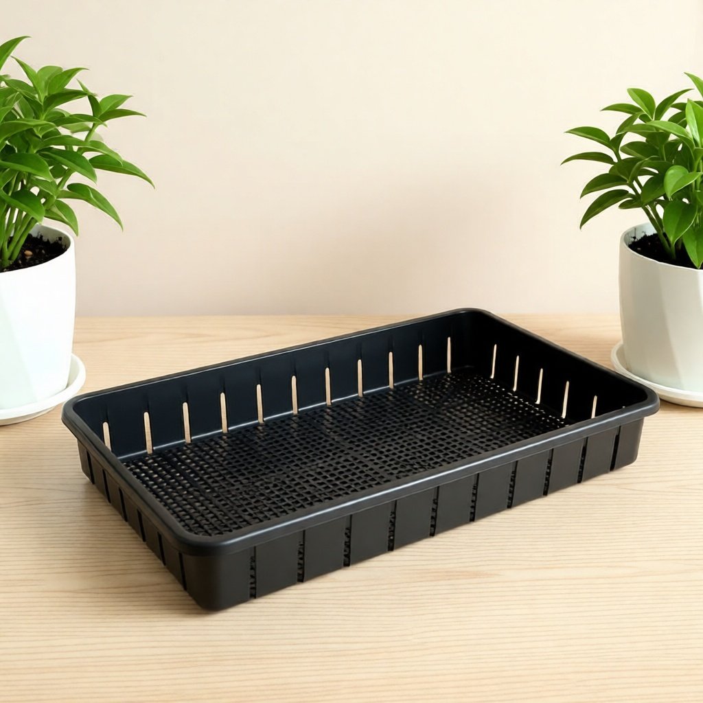 Tray Pot NKT 50CM untuk Semai Bibit Hidroponik | Tray Semai Tanaman Sayur Benih - TRAY POT NKT 50CM