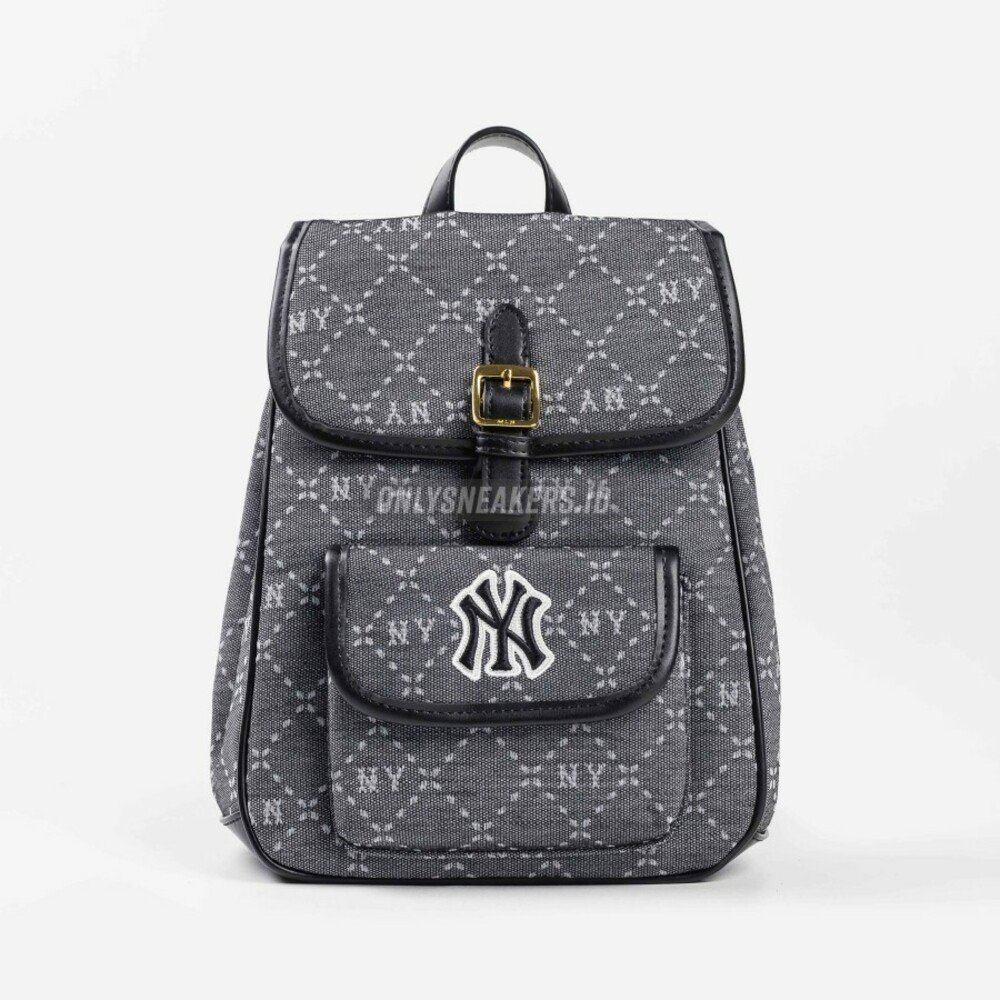 MLB MONOGRAM JACQUARD BACKPACK NEW YORK YANKEES GREY