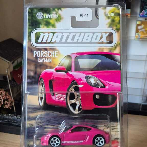 Matchbox Porsche Cayman Pink