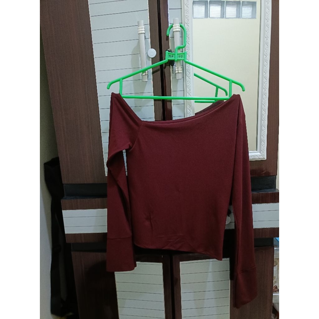 Preloved Evertops Maroon