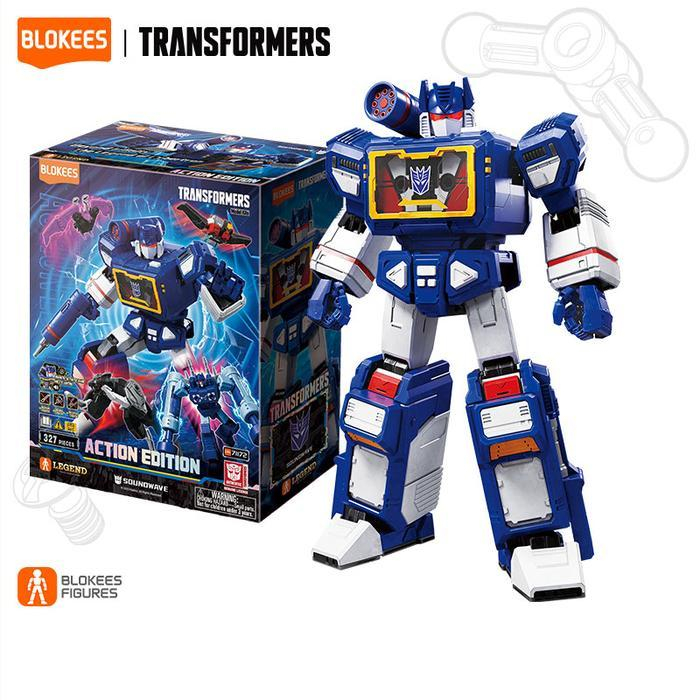 Blokees Transformers Action Edition 03 Soundwave AE03 Edisi Legendaris Soundwave 18.5CM - Soundwave