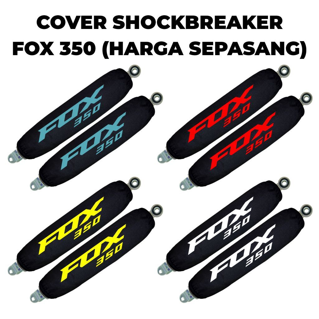 WINKELIAID - SARUNG SHOCKBREAKER FOX 350 / SARUNG SHOCK MOTOR LISTRIK / COVER SHOCK FOX 350 EV