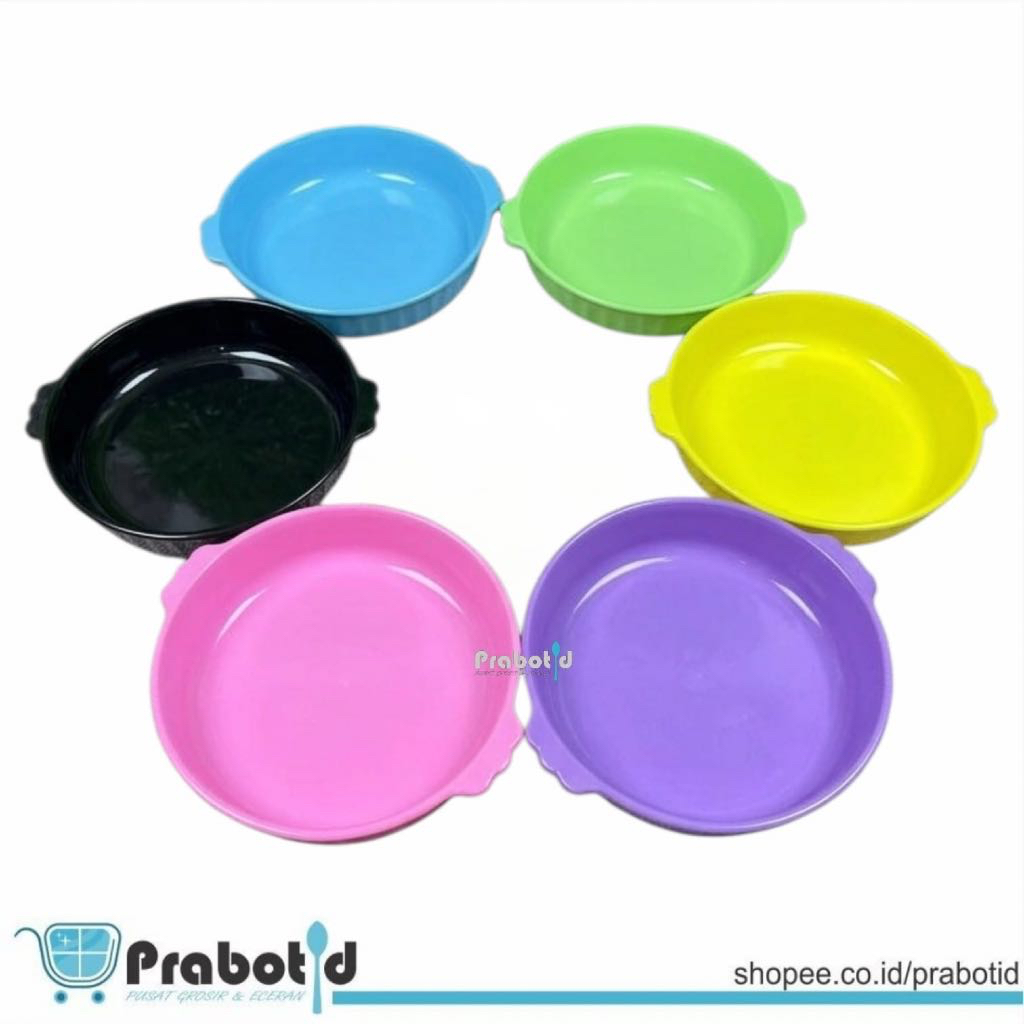 piring saji | piring | piring saji aesthetic | piring lauk - Piring Saji Bulat Semi Melamin