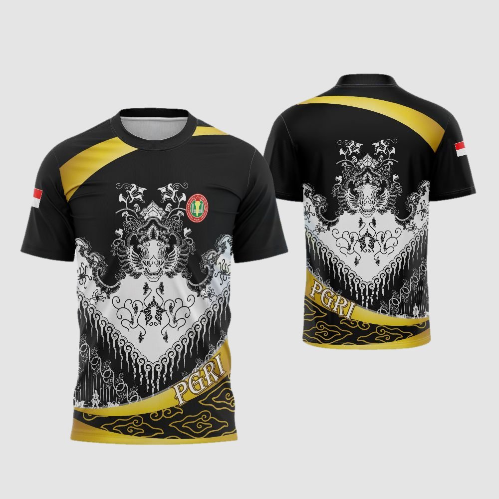 Baju Kaos PGRI Pria | Seragam Guru PGRI | Kaos Organisasi PGRI Pria