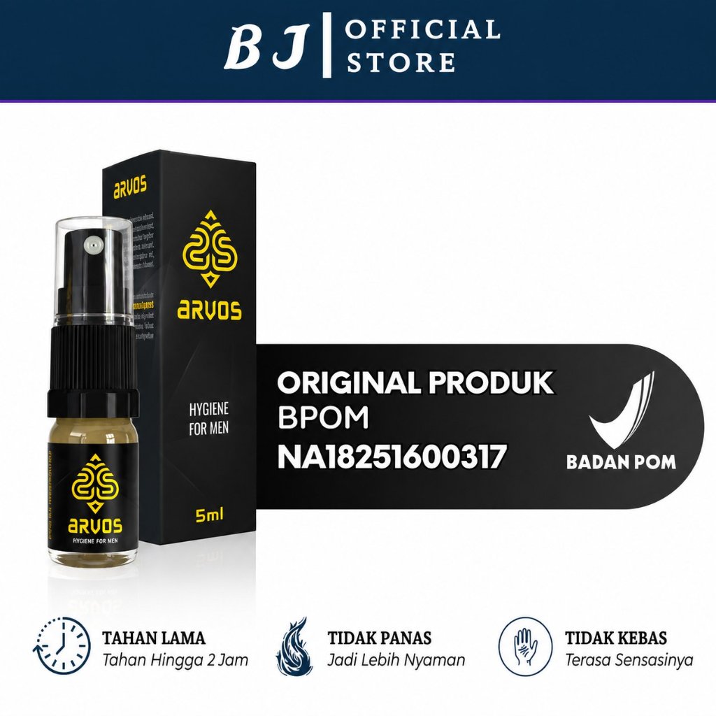 Arvos Spray OBAT KUAT PRIA TAHAN LAMA