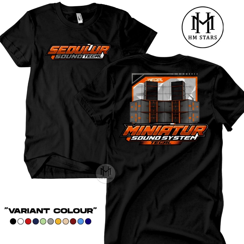 Kaos Pria Motif Sedulur Sound Tegal | Kaos Distro Pria Keren Terbaru 2026 | Baju Kaos Unisex | Katun