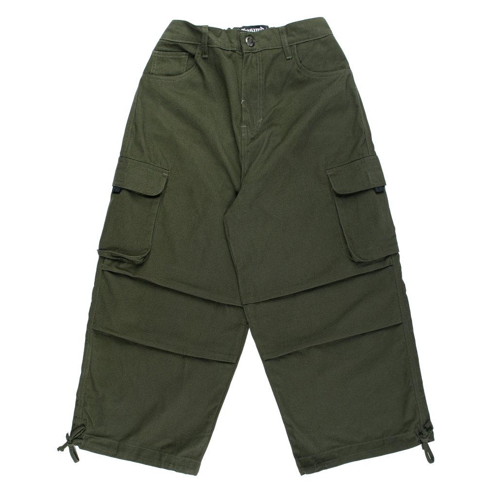 Inspired27 - Celana Panjang Cargo Fold Ar | Army Green