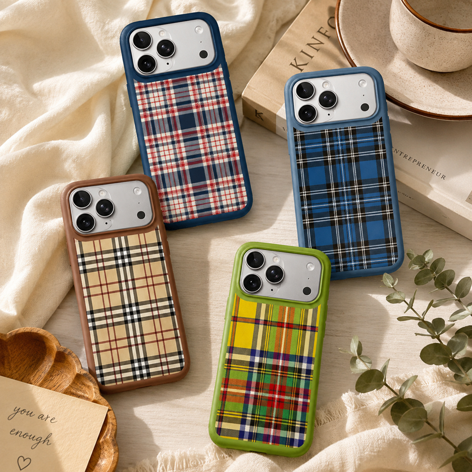 SIKOMOCASE Casing HP FLANEL LIST Untuk INFINIX NOTE 60 5G - NOTE 60 PRO - NOTE EDGE - NOTE 50 - 50 P