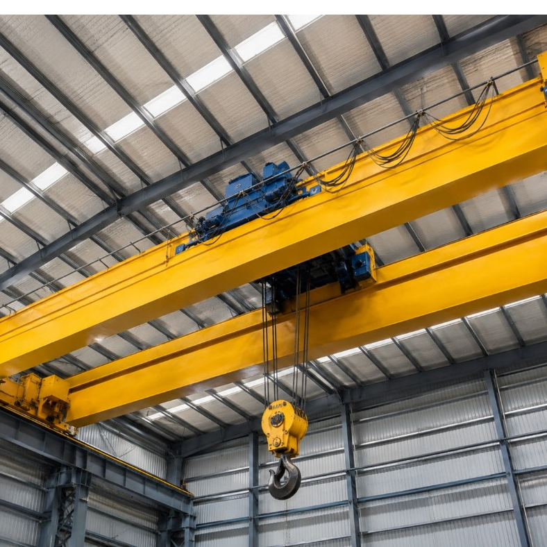 QD Double Girder Overhead Crane Heavy Duty 10 Ton | Crane Jembatan Industri Double Girder Dengan Ele