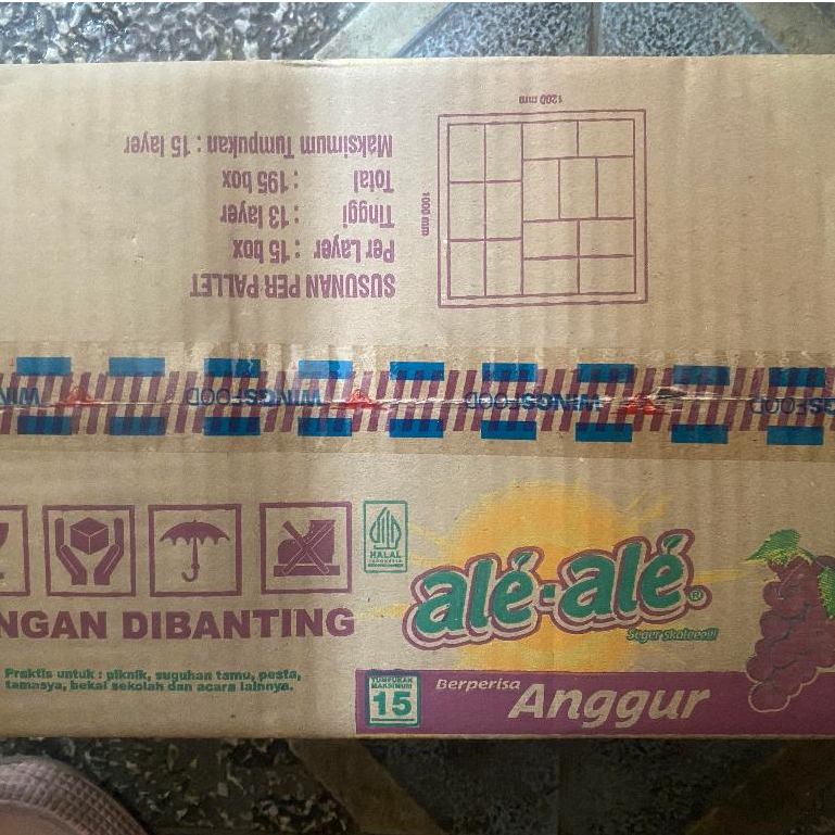 ALE ALE RASA 180ML 24PCS - 1 KARTON