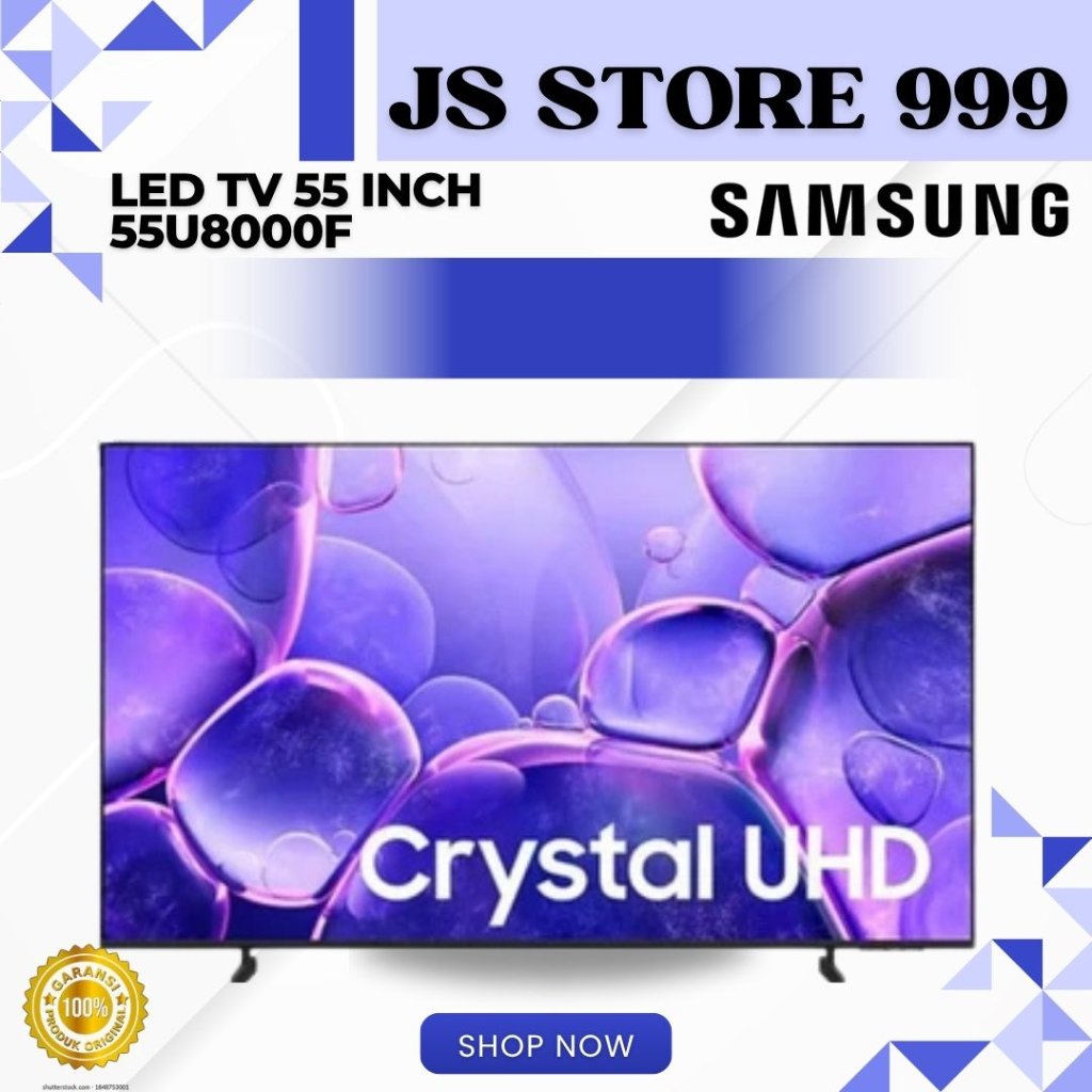 SAMSUNG 55U8000F Smart TV 55 Inch Crystal UHD 4K - UA55U8000F UA55U8000F