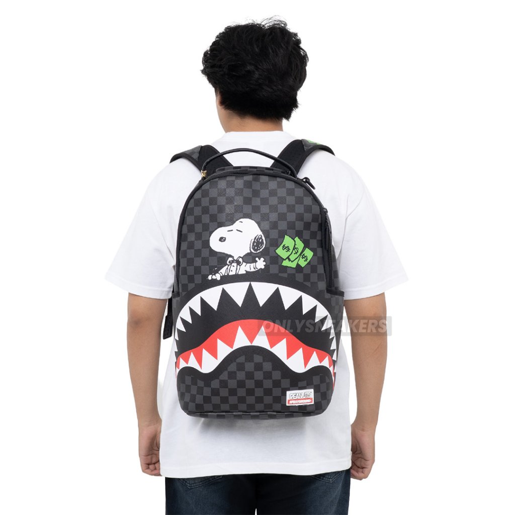 SPRAYGROUND SNOOPY SHARK RICH BACKPACK