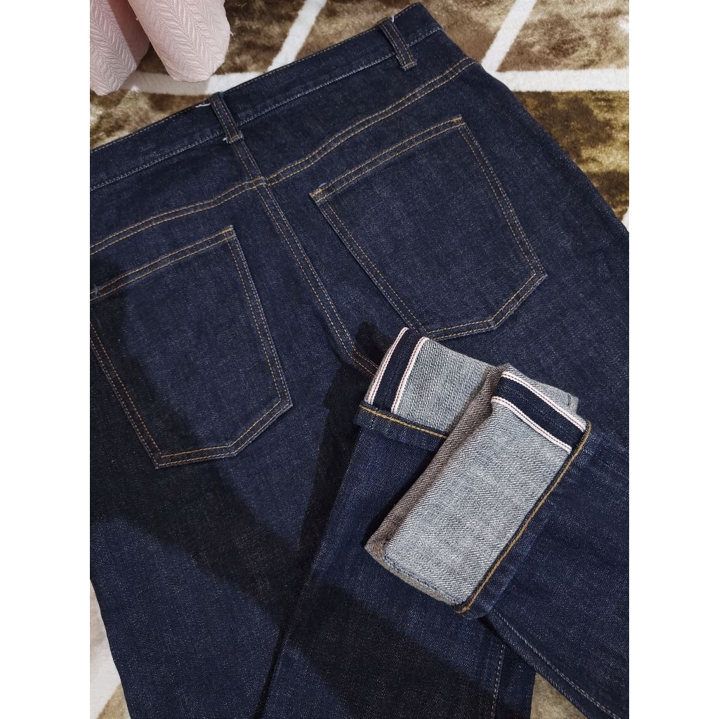 celana soverment selvedge pria