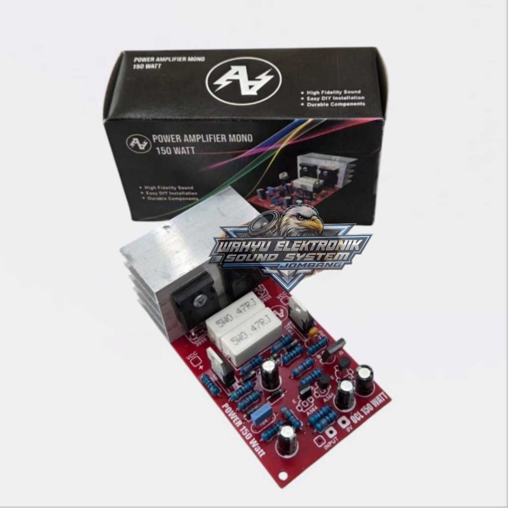 Power OCL 150 Watt Mono + Heatsink TR2955/3055 Product by TUNERSYS