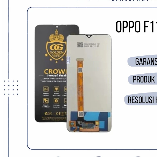 LCD TOUCHSCREEN OPPO F11 COMPLETE ORIGINAL FULLSET / LCD OPPO F11