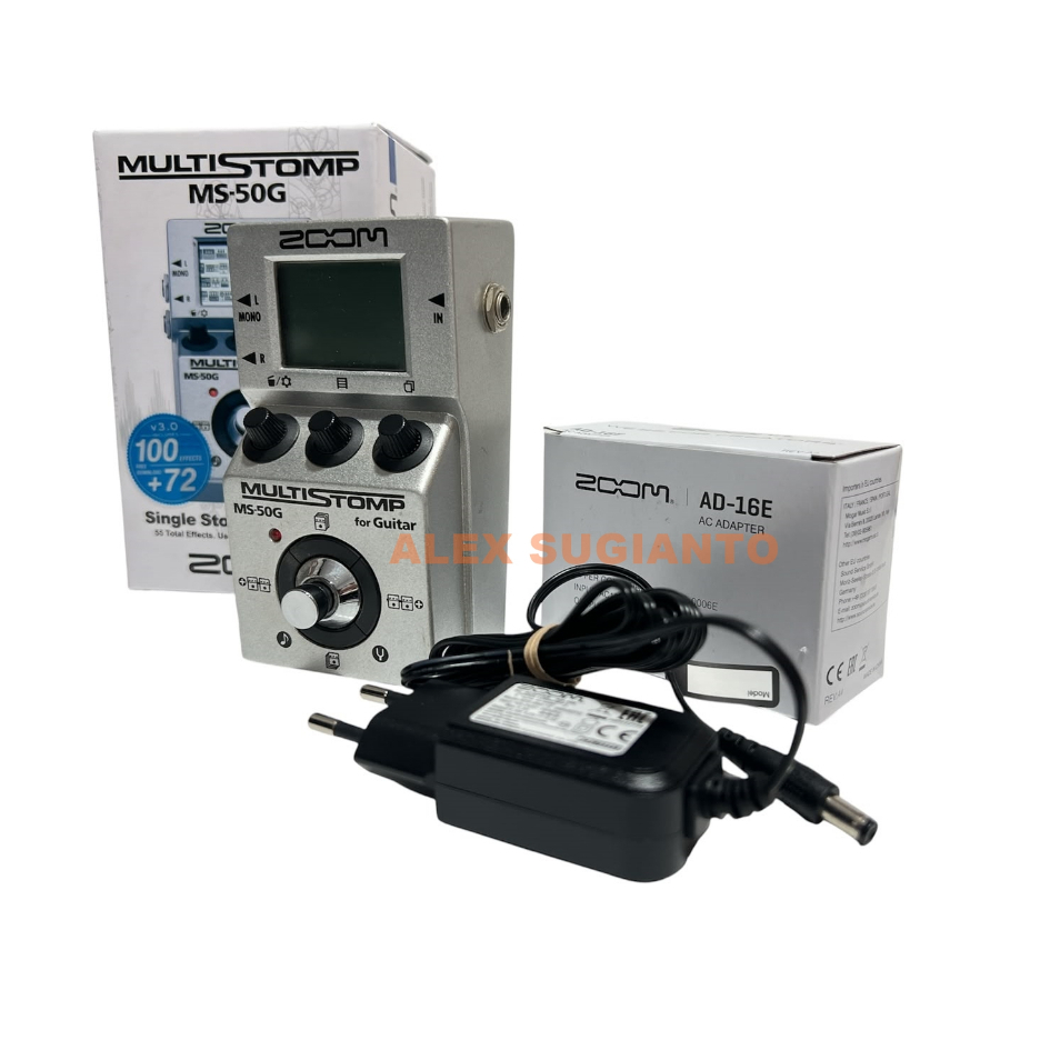 [BEKAS] HARGA NETT EFFECT ZOOM MS-50G MS50G EFEK GITAR MS 50G MS50 G MS 50 G