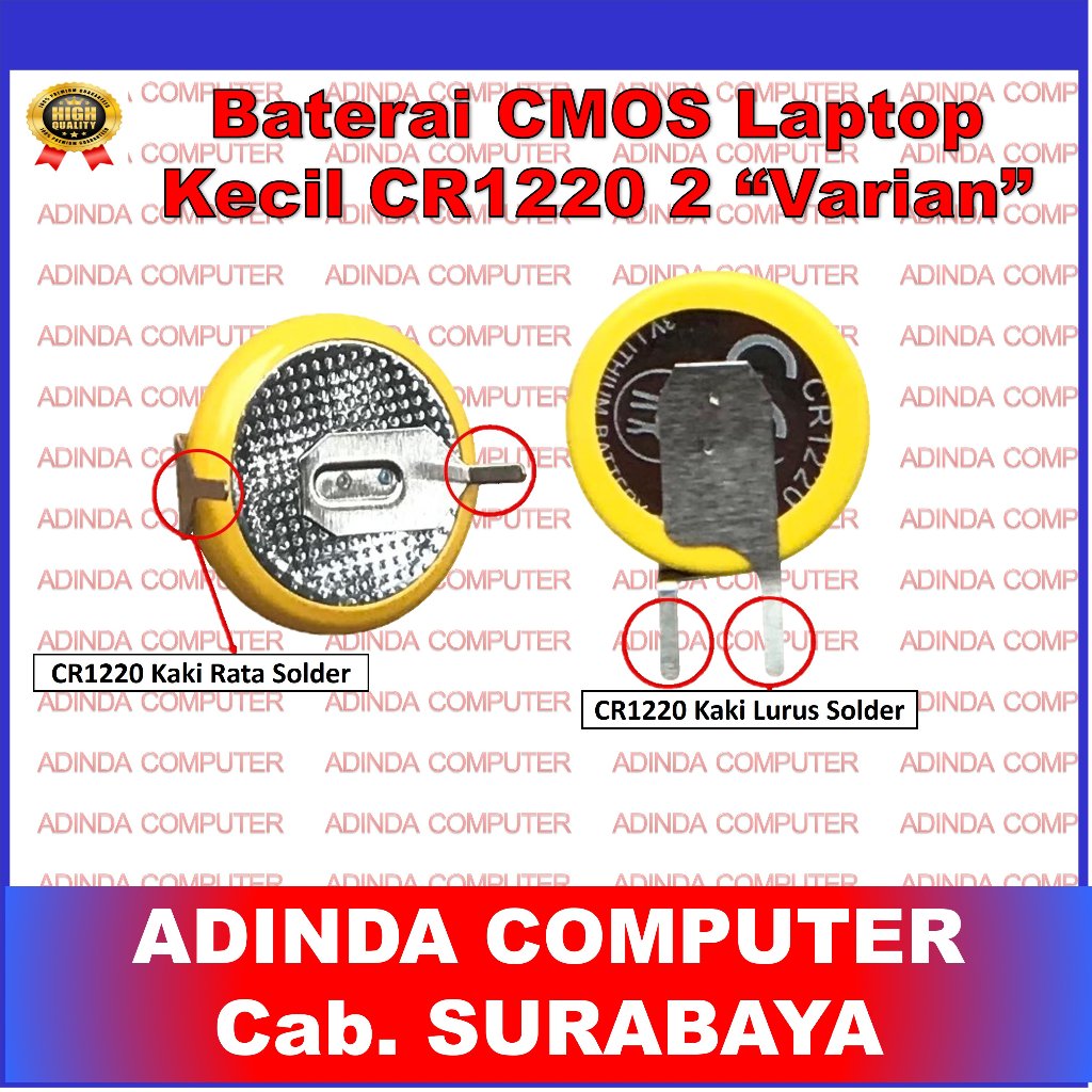 Baterai CMOS Laptop Baterai BIOS Laptop CR2032 CR1220 CR2032 CR2025 CR2016 NI-MH