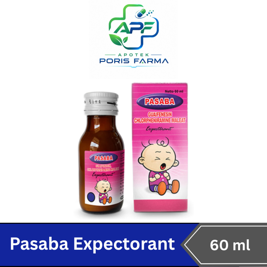 Pasaba Syrup Expectorant 60 ml - Obat Batuk Berdahak