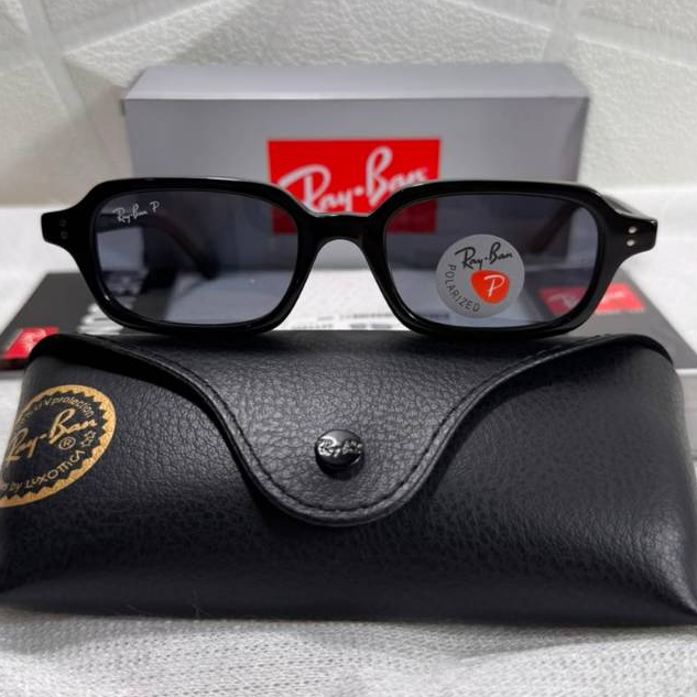 Kacamata Rayban Zuri Bio Based RB4455 6677/81 51-19 Black Polarized Original