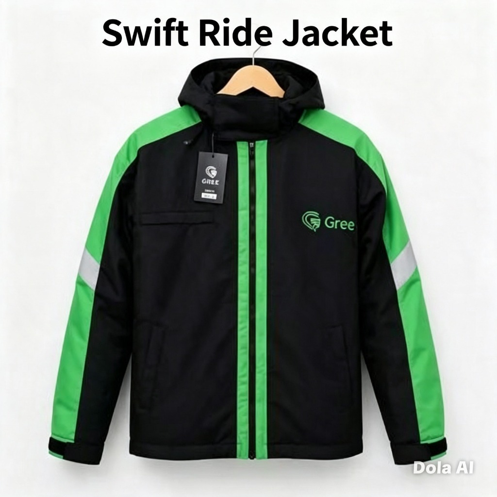 Jaket Driver GRB CLAASIK Terbaru - Jaket Pria Wanita Taslan Bahan Tebal - Jaket grb terbaru 2026