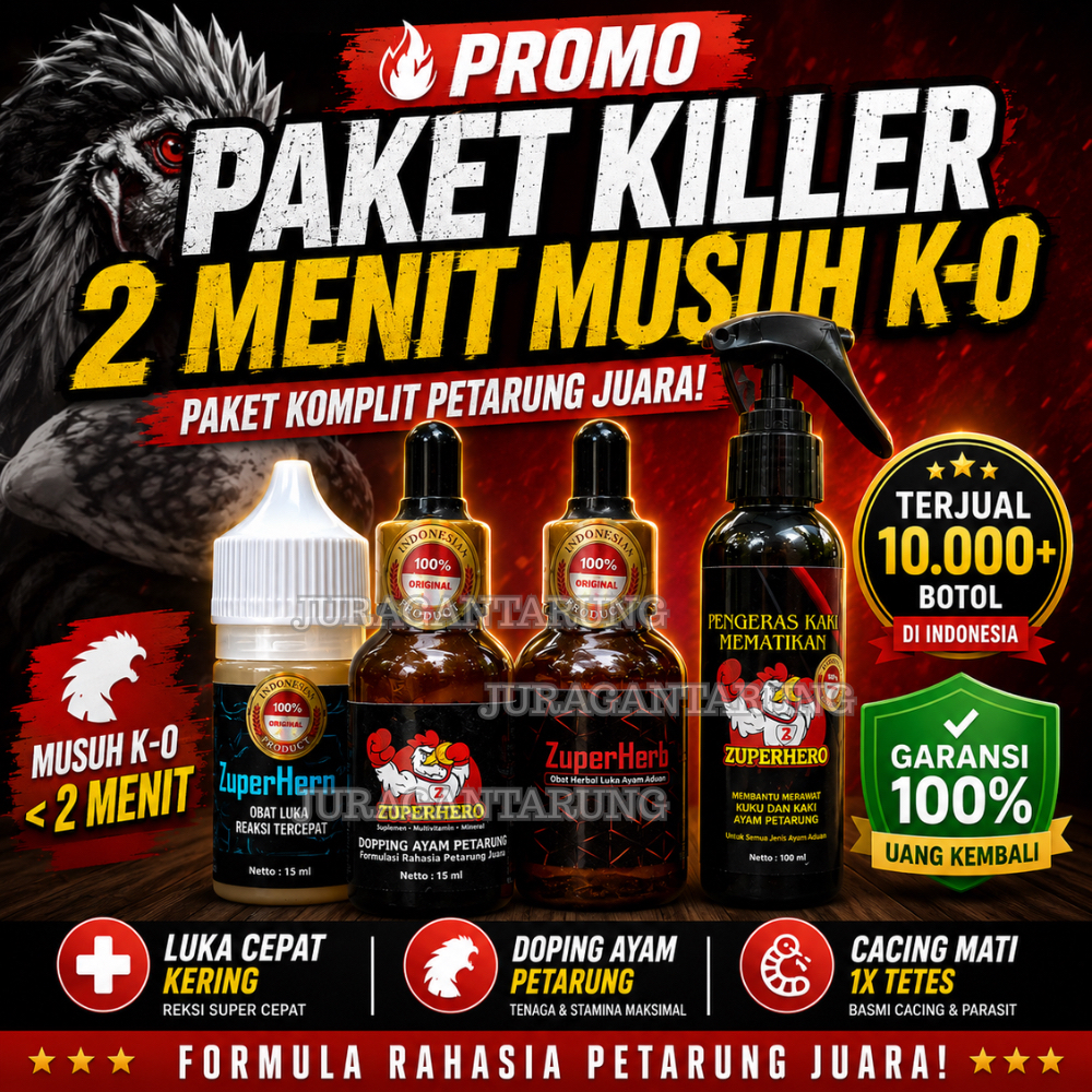 [ KHUSUS PALING KUAT],Doping Ayam Aduan Paling Bagus, Doping Ayam Aduan Biar Ganas,ZUPERHERO