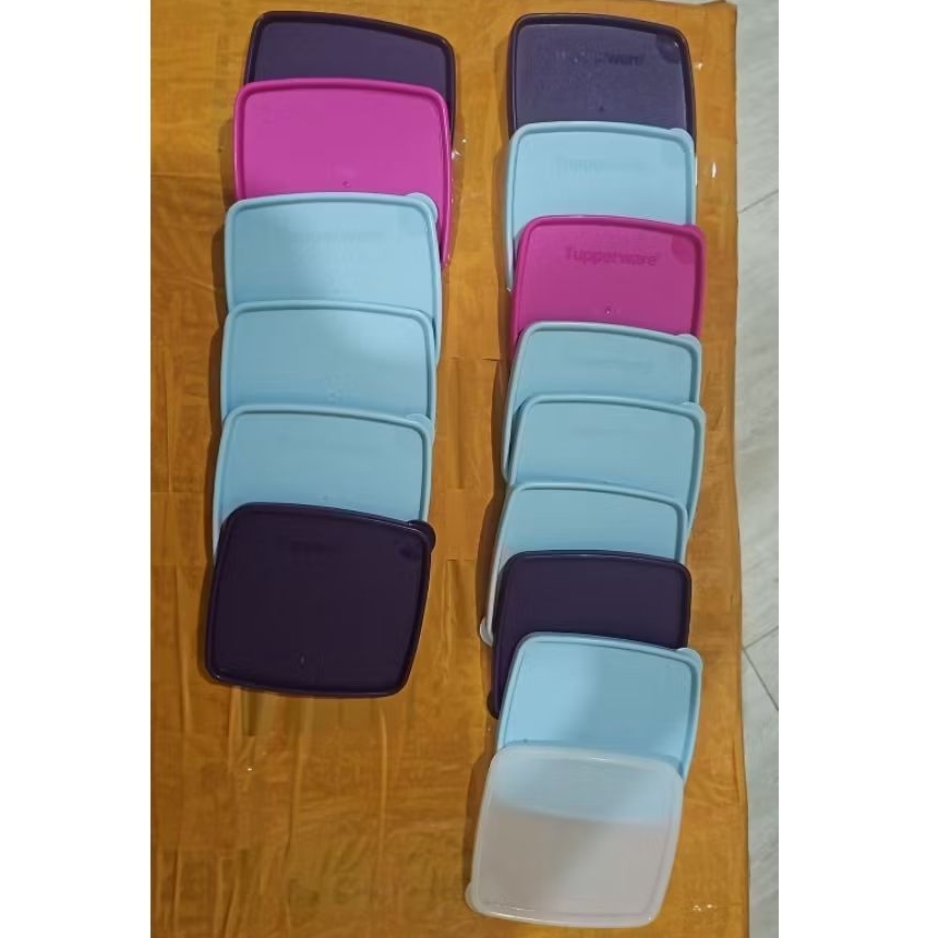 tupperware seal square round (tutup square round)