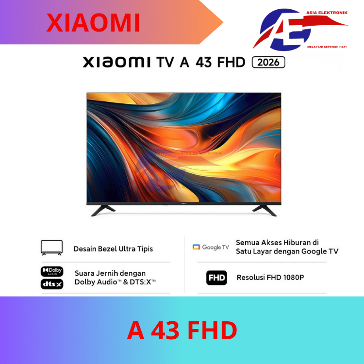 Led TV Xiaomi A 43 FHD | Smart TV 43 Inch | Google Tv