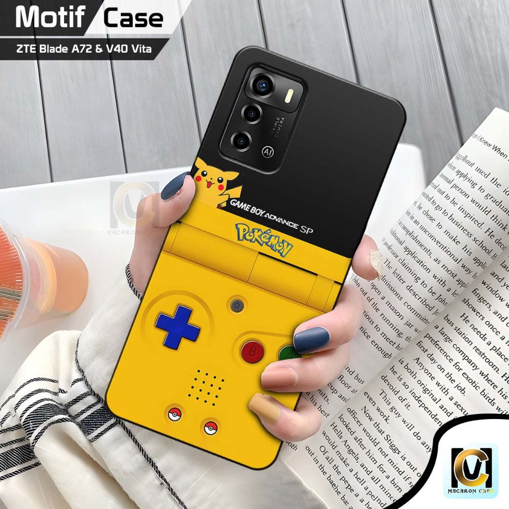 CASE ZTE BLADE A72 & ZTE BLADE V40 VITA | SILIKON LENTUR CASING SOFTCASE PELINDUNG HP ZTE BLADE A72 