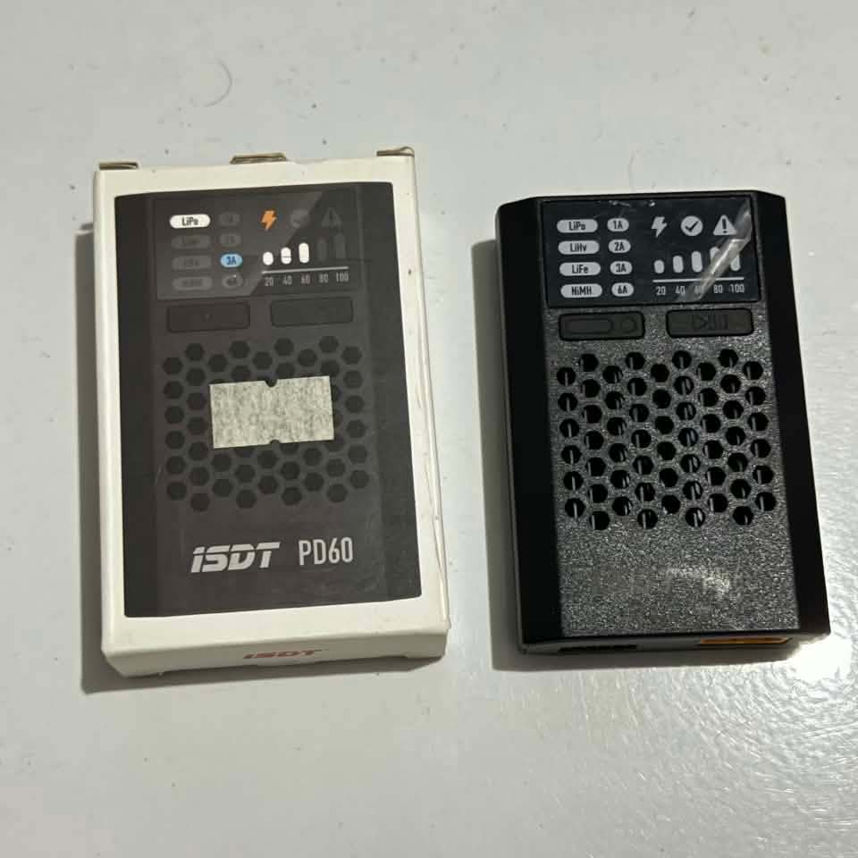 ISDT PD60 60W Lipo Battery Balance Charger Type-C Input 1-4S 6A Charger LiPo Charger baterai drone f