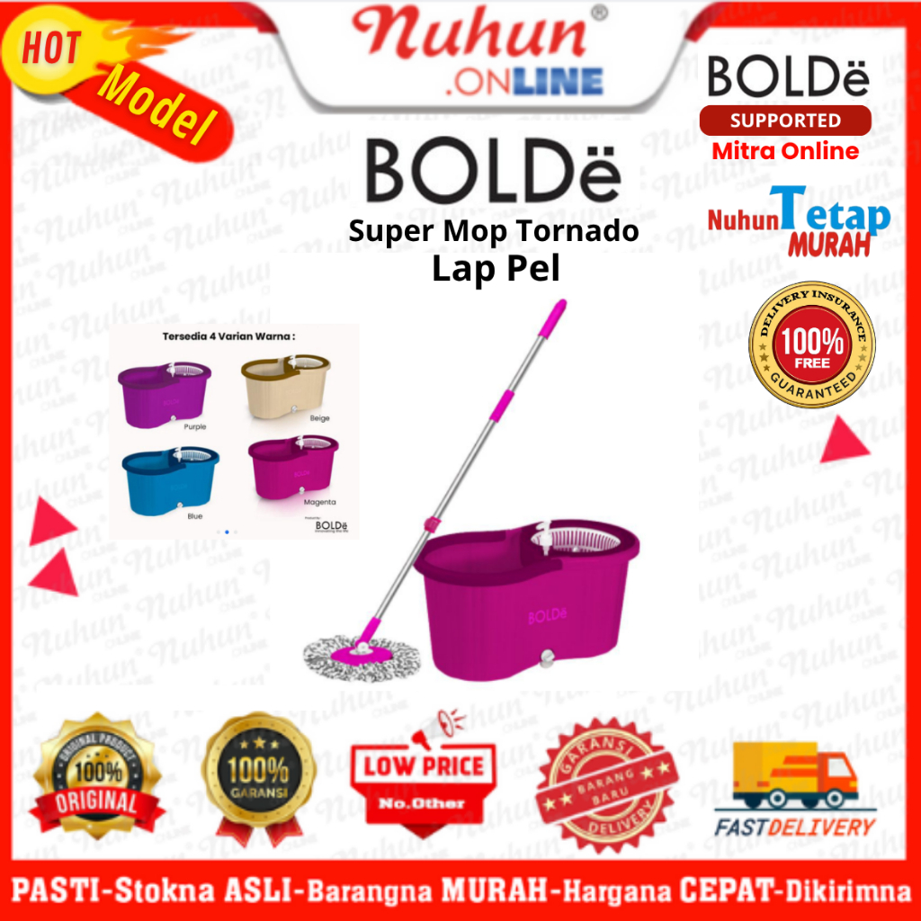 Bolde Lap Pel Super Mop Tornado