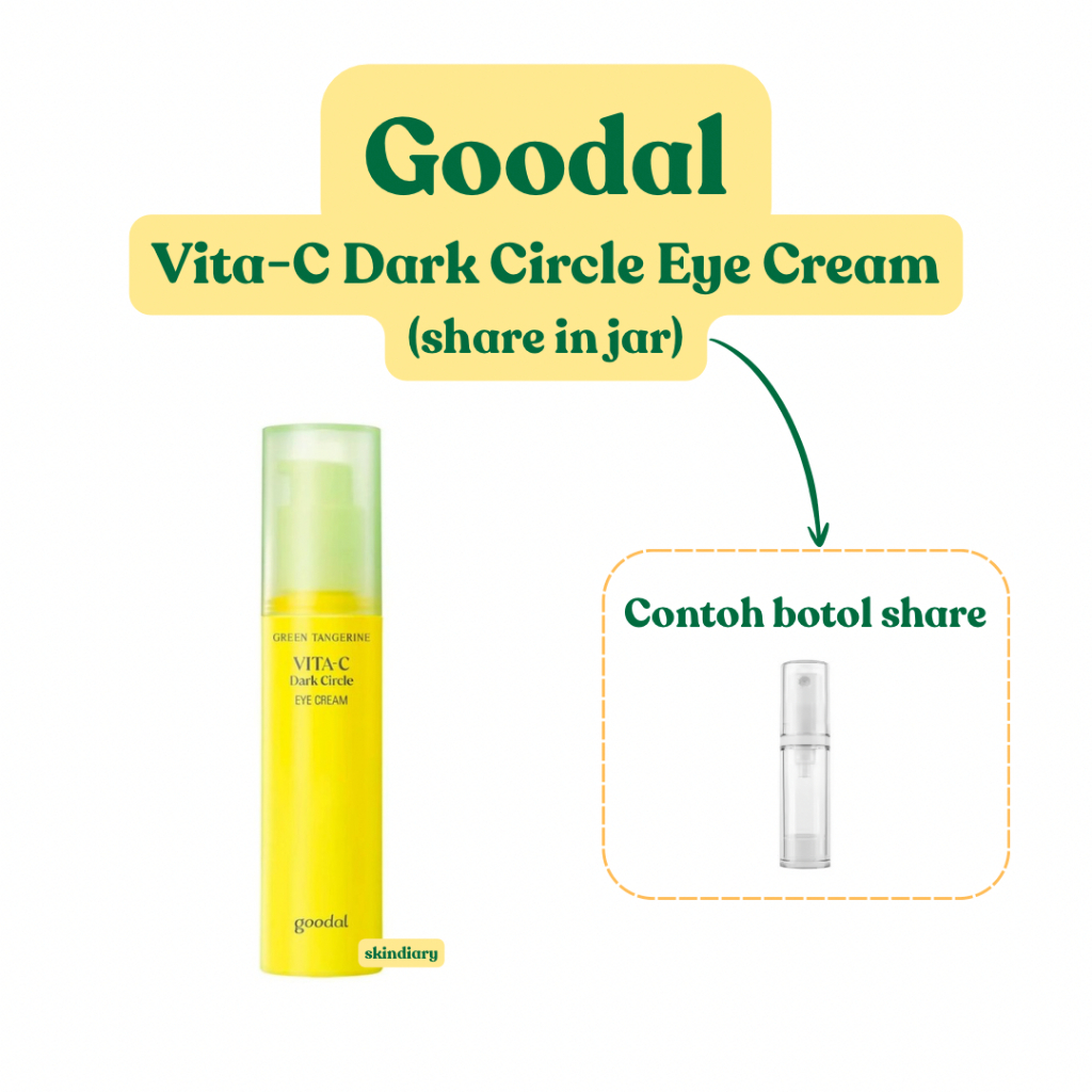 SHARE IN JAR - Goodal Vita-C Dark Circle Eye Cream | Share in Jar Goodal