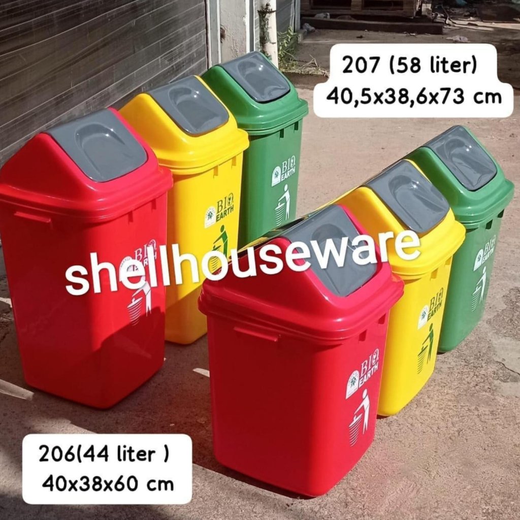 *KHUSUS BATAM* GREEN LEAF TONG SAMPAH 58 LITER DAN 44 LITER tong sampah rumah tangga tong sampah kan