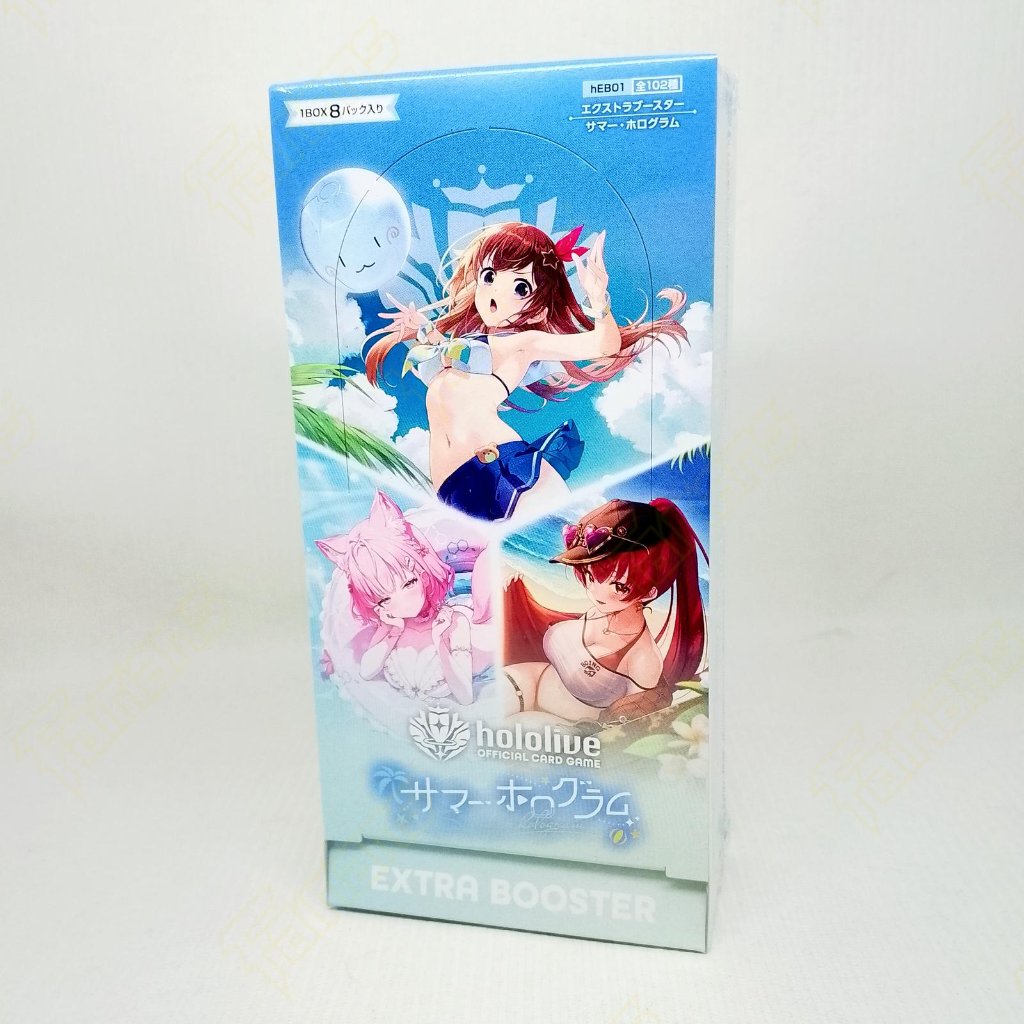 Hololive OCG JAP Sealed Booster Box Extra Booster Summer Hologram Japan HEB01