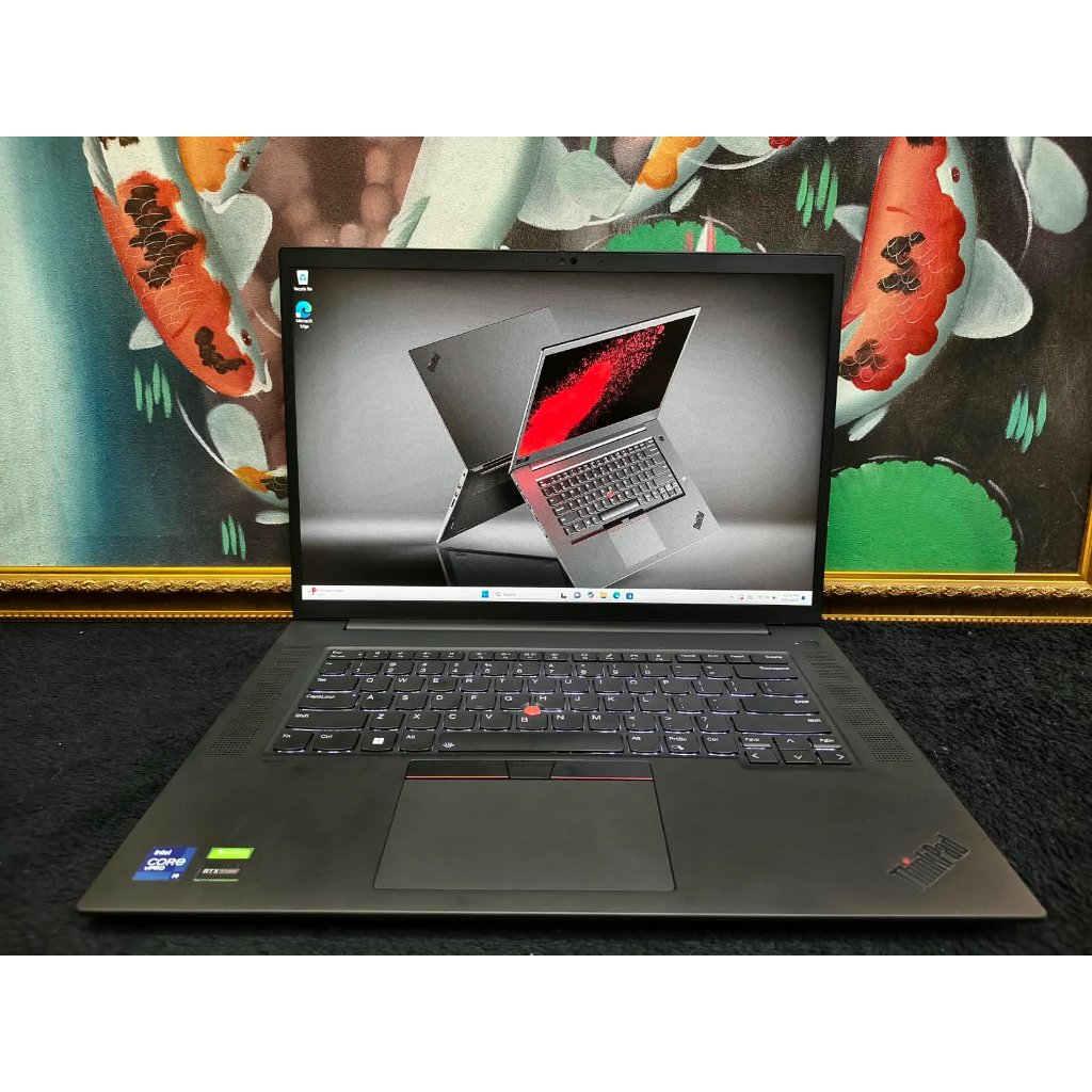 Laptop Lenovo Thinkpad X1 Extreme Gen 4 Core i9 RTX 3080 16gb dedicated Vram