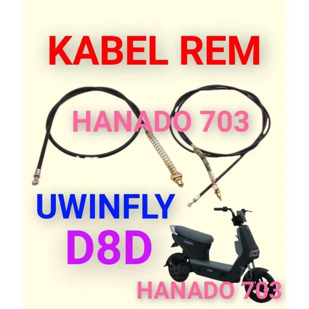 kabel rem sepeda listrik Uwinfly D8D Tali rem sepeda listrik Uwinfly D8D