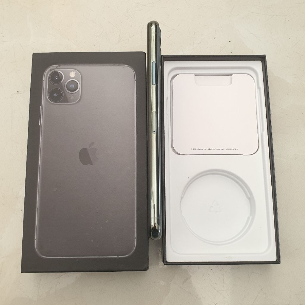 iphone 11 pro max 256 bh 100 inter