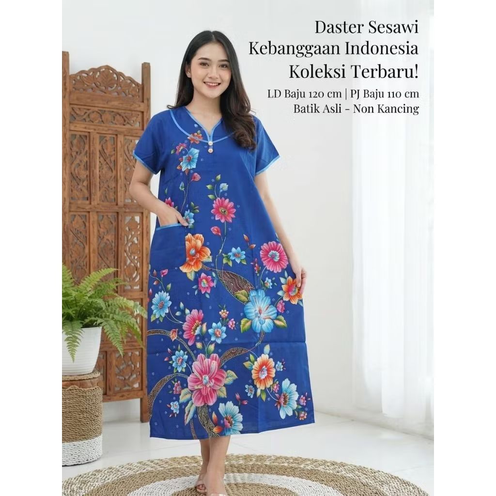 DASTER 48/ELOK KANCING VARIASI(Ld120cm)-SESAWI LEBEL HITAM