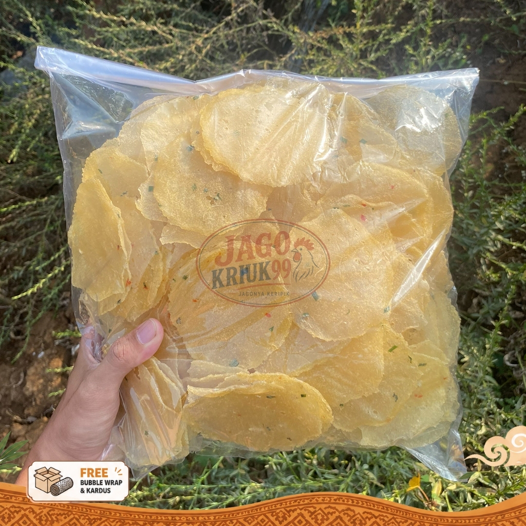 Kerupuk Enye Original Kicimpring Jago Kriuk99 Super Kriuk Gurih Asli Sukabumi