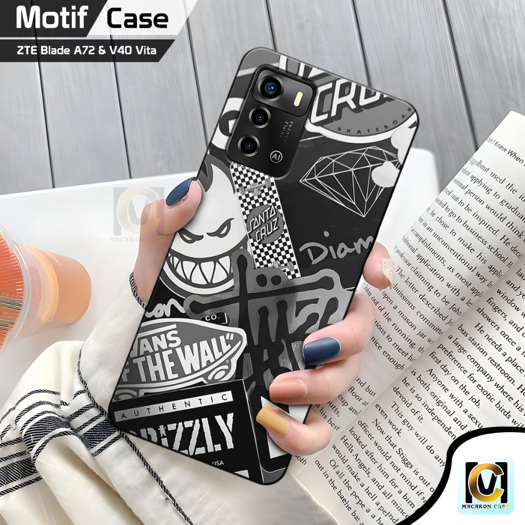 CASE ZTE BLADE A72 & ZTE BLADE V40 VITA | SILIKON LENTUR CASING SOFTCASE PELINDUNG HP ZTE BLADE A72 