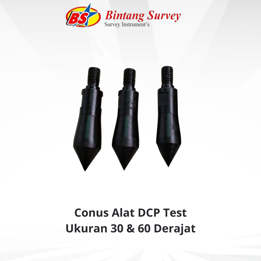 Conus DCP 30 Dan 60 Derajat | Konus | Paku Kerucut Untuk Alat Test DCP
